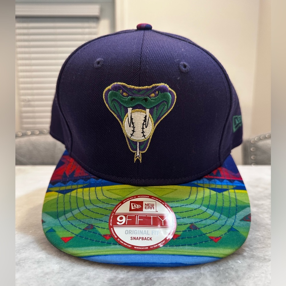 DIAMONDBACKS PURPLE Adjustable Unique Limited Edition COPPERSTOWN COLLECTION CAP